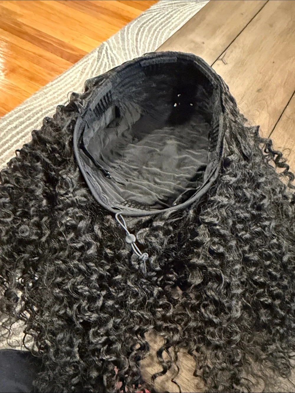 20” Synthetic‎ Kinky Curly 3-in-1 Half Wig 200% Density #067